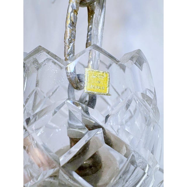 Vintage Elegant Crystal Chandelier With Colonial Crystals For Sale In New York - Image 6 of 9