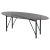 Nero Tubolar Table Oval 220 by Mentemano For Sale - Image 9 of 9