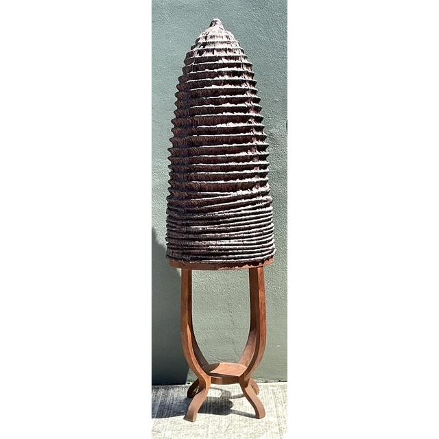 Contemporary Vintage Monumental Abstract Sculpture For Sale - Image 3 of 12