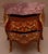 New Magneficent Louis XV style Marquetry ,Bombe Commode with inlaid Red Marble top comes with 2 Drawer, with handmade...