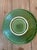 Late 20th Century Pair of Vintage Green Majolica Bordallo Pinheiro Bowls From Portugal For Sale - Image 5 of 10