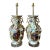 Vintage Regency French Porcelain Chinoiserie Lamps - A Pair For Sale