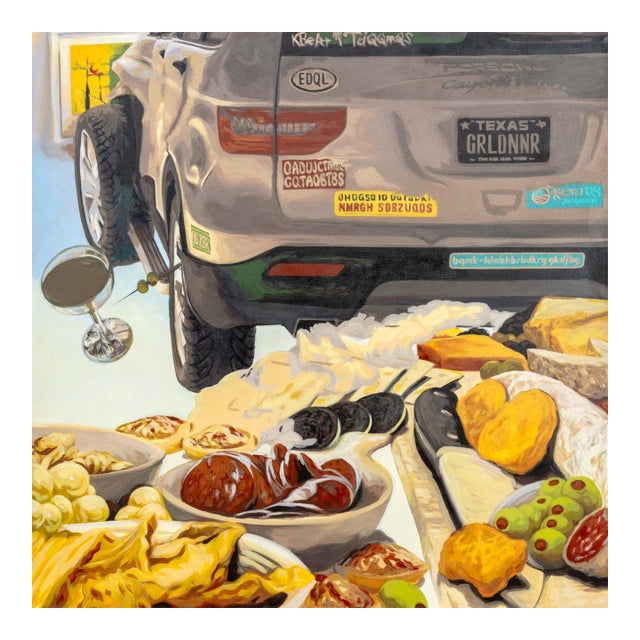 Lindsey Lascaux "Suffer the Most..." Acrylic, 2023 For Sale