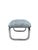 Light Green MCM Milo Baughman Cantilever Chair & Ottoman For Sale - Image 8 of 8
