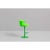 Contemporary Green Athens Stool by Pepe Albargues For Sale - Image 3 of 8