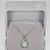 Modern 1.8Ct Ethiopian Opal Pendant With Natural Diamonds: Solid 14k Gold, Oval 10x8mm For Sale - Image 3 of 7