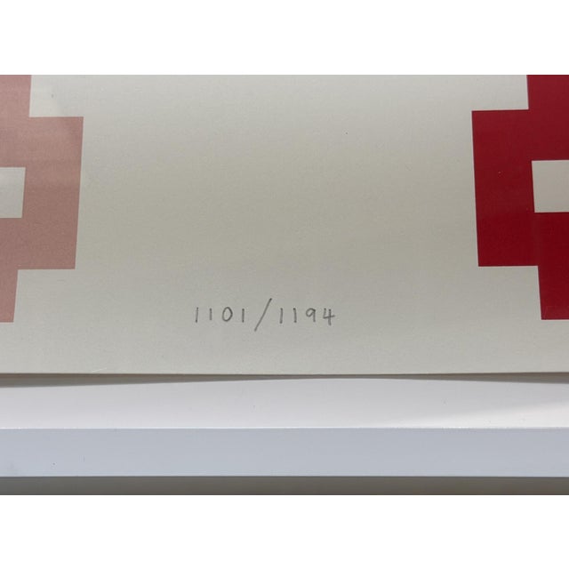 Damien Hirst Invader, InvadHirst (Large Framed, Dual Signed Silkscreen), 2025 For Sale - Image 4 of 4