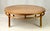 Mid 20th Century Mid-Century Modern "Medallion Limited" Four-Pie Wood Coffee Table With Brass Ferrules For Sale - Image 5 of 13