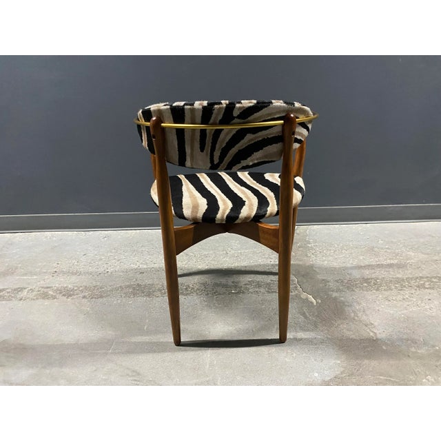 Brown 1950s Dan Johnson Viscount Chairs for Kodawood - a Pair For Sale - Image 8 of 12