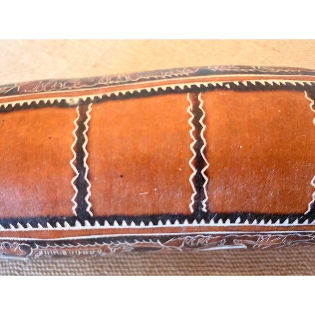 Vintage Intricately Hand-Carved Peruvian Folk Art Storyteller Gourd Rattle For Sale - Image 4 of 15