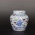Chinese Early 20th Century Chinese Ceramic Tea Jar China Blue and White Doucai Porcelain Chenghua Tian Marked Jar Hand Painted Chickens Pattern For Sale - Image 3 of 7
