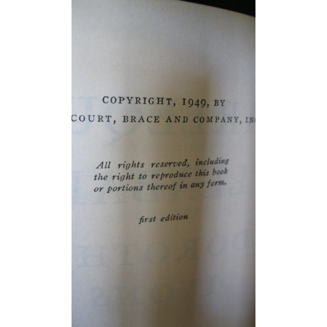 1949 Signed First Edition, Harlequin Hullabaloo by Dorthy Lyons, Illustrated by Wesley Dennis, Published by Harcourt Brace and Co. For Sale - Image 11 of 12