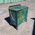 Haitian Folk Art Painted Antique Cabinet Chest of Drawers by Renold Marcelin For Sale - Image 4 of 6