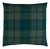 Schumacher Montana Wool Plaid 18" Pillow In Hunter For Sale