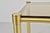 Tubular Brass and Smoked Glass Coffee Table, 1960s, in Very Good conditions. Designed 1970 to 1979