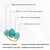18k Solid Gold Oval 15.78ct Turquoise Three Stone Victorian Ring Size 4 For Sale - Image 13 of 17