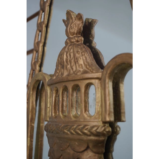 Pair Vintage Italian Gold Wall Mirrors For Sale In Philadelphia - Image 6 of 12