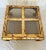 Vintage Tony Duquette Style Newly Painted Red Distressed Gilded Wood Chow Leg Ming Style Coffee Table For Sale - Image 9 of 12