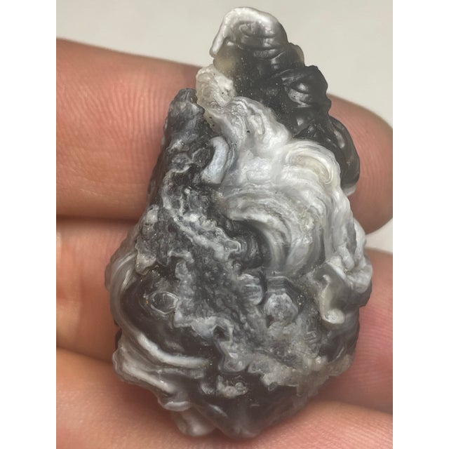 Mineral Specimen Alashan ‘Bubble’ Agate From Inner Mongolia For Sale In South Bend - Image 6 of 6
