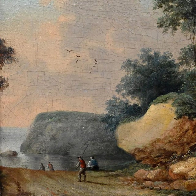 This rare work displays all the poetic and delicate charm that characterizes late 19th-century artists. The painter...