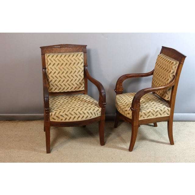 Empire Armchairs, Set of 2 For Sale - Image 6 of 9