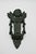 Green Cast Iron Angel Door Knocker For Sale - Image 8 of 11