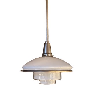 Bauhaus P3 Pendant Lamp by Otto Müller for Sistrah, 1930s For Sale