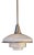 Bauhaus P3 Pendant Lamp by Otto Müller for Sistrah, 1930s For Sale