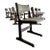 Mid Century Danish Modern Farstrup Cantilevered Dining Chairs, Set of 10 For Sale