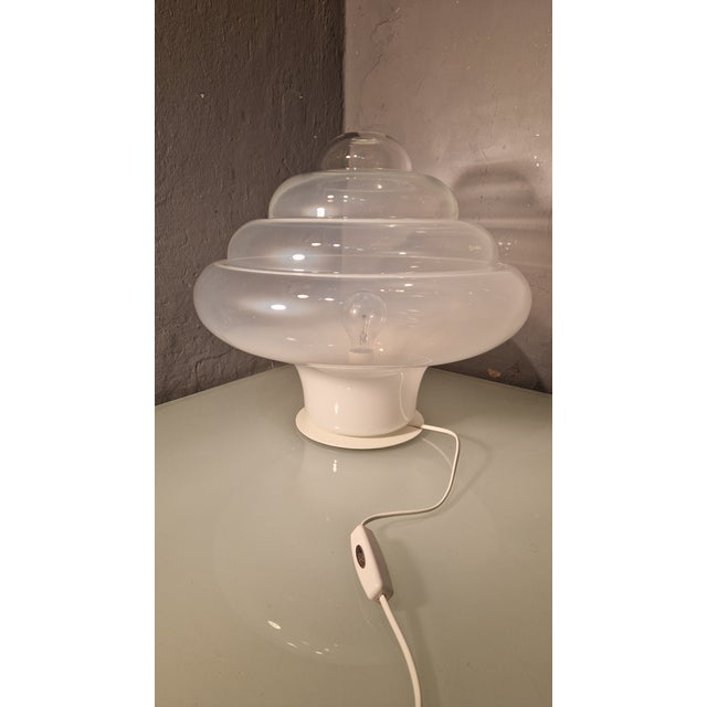 Flower Model Table Lamp in Shaded Murano Glass by Studio IG for ID, 1990s For Sale - Image 14 of 18