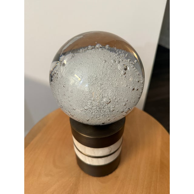 Contemporary Articolo Fizi Ball Table Lamp For Sale - Image 3 of 7
