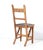 Arts & Crafts Art Nouveau Oak and Skai Side Chair by Hendrik Petrus Berlage, 1900s For Sale - Image 4 of 10