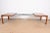 Heritage Mid 20th Century Drexel Heritage Mid-Century Hollywood Regency Oak and Burl Wood Dining Table For Sale - Image 4 of 11