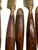 Brown 1980s Lord Nelson Marco Polo Bronze and Rosewood Flatware - 50 pcs For Sale - Image 8 of 12