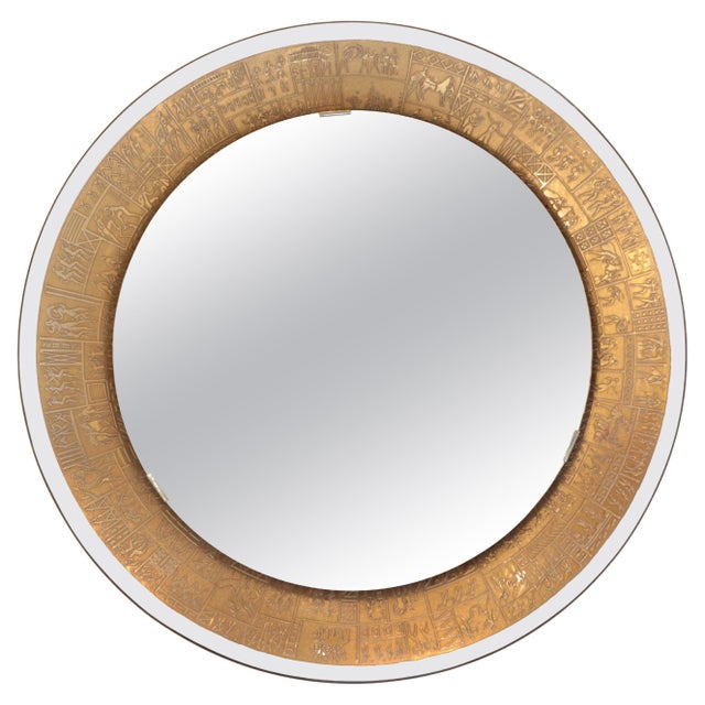 1960s Fine Modernist Backlit Mirror by M. Furgieri For Sale - Image 14 of 18