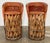 Mexican Vintage Mexican Southwest Equipale Leather and Cedar Wood Bar Stools, Pair For Sale - Image 3 of 12