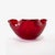 Red 1960s Italian Murano Style Art Glass Red Bowl / Ashtray For Sale - Image 8 of 8