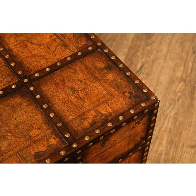 Pulaski 'Espaigne' Large Square Old World Map Storage Coffee Table For Sale In Philadelphia - Image 6 of 18