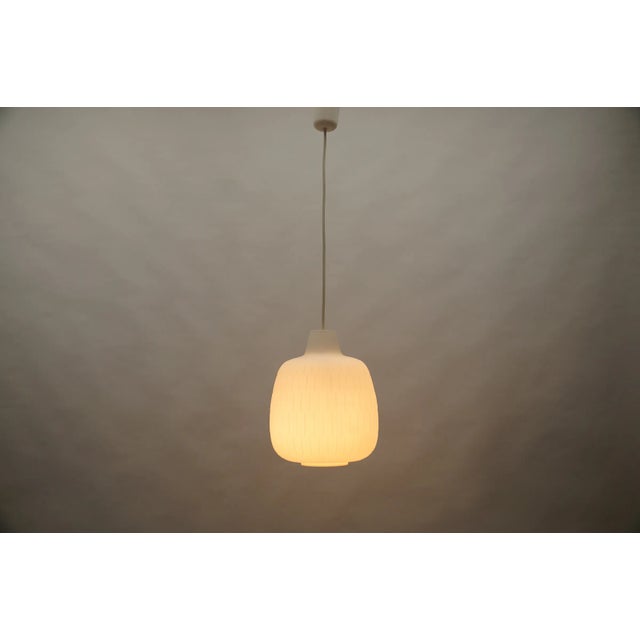 Ceiling lamp by aloys f. Gangkofner for peill & putzler, germany düren, 1960s 1 x e27 edison screw fit bulb holder is...