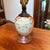 Design Plus Gallery presents a Vintage Floral Ceramic Table Lamp. The lamp has an urn-form ceramic body decorated with...