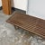 Mid-Century Slatted Walnut Bench / Coffee Table For Sale - Image 10 of 12