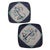 Glidden Ceramic Painted Dinner Plates - A Pair For Sale