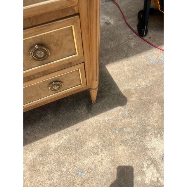 French 19th Century Louis XVI Bleached Walnut Chest of Drawers / Commode For Sale - Image 12 of 12