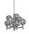 Vintage Chromed and Glass Pendant Light from Kaiser-Leuchten, 1960s For Sale - Image 4 of 17