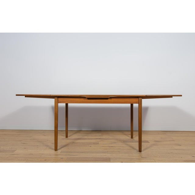 Mid-Century Teak Extendable Dining Table, Denmark, 1960s For Sale - Image 9 of 18