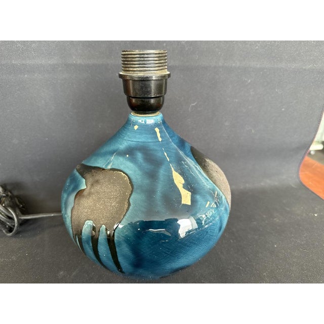 1950s Ceramic Table Lamp Model 33b by Max Idlas, 1950s For Sale - Image 5 of 7