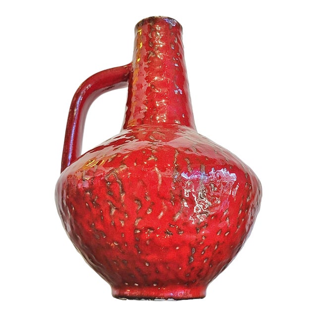 Carstens Red Atelier Series Jug Vase Nr. 201 For Sale