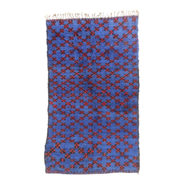 Vintage Beni M'Guild Moroccan Rug, 06'00 X 10'02 For Sale