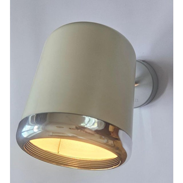 Gray Vintage Wall Lamp from Kinkeldey, Germany, 1970s For Sale - Image 8 of 10