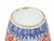 Antique 19th Century Japanese Imari Porcelain Vase— Hand-Painted Cobalt, Iron-Red & Gilt — Ribbed Form For Sale - Image 6 of 10